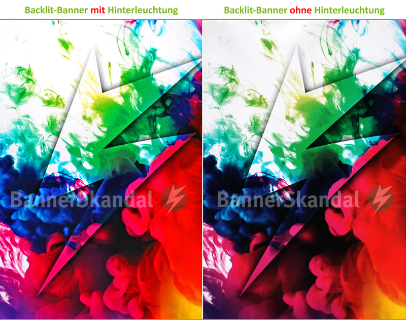 Backlit PVC zur Hinterleuchtung mit Brandschutzzertifizierung (B1) Backlit PVC zur Hinterleuchtung mit Brandschutzzertifizierung (B1)
