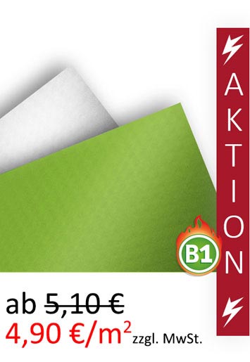 Frontlit PVC ab 4,90 €/m²